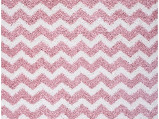 Σετ Χαλιά Κρεβατοκάμαρας 3Τμχ. Cocoon 8396/055 Pink-White Colore Colori Πολυέστερ