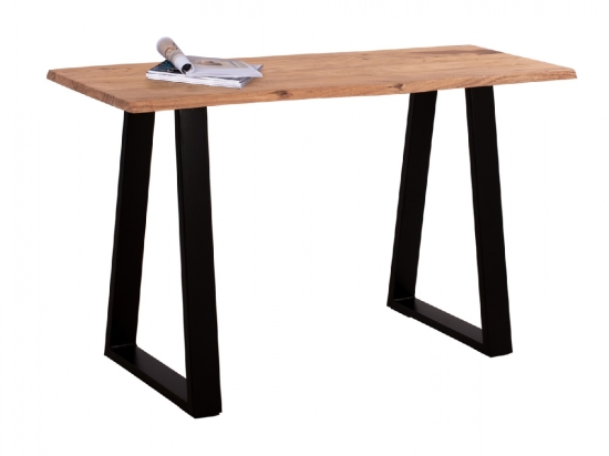 ΤΡΑΠΕΖΙ ΚΟΝΣΟΛΑ SOFIA SLIM HM8503.11 ΜΑΣΙΦ ΞΥΛΟ ΑΚΑΚΙΑΣ ΦΥΣΙΚΟ 130X45X76Υεκ.