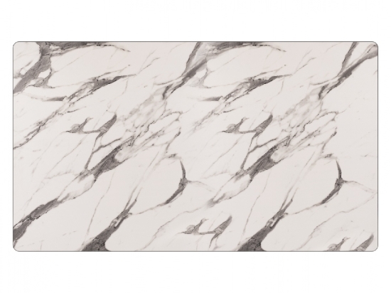 ΕΠΙΦΑΝΕΙΑ ΤΡΑΠΕΖΙΟΥ HPL HM5840.11 MARBLE WHITE-GREY 120x69 εκ. ΠΑΧΟΥΣ 12mm.