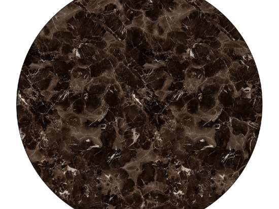 ΕΠΙΦΑΝΕΙΑ ΤΡΑΠΕΖΙΟΥ HPL HM5842.14 BROWN MARBLE Φ69 εκ. ΠΑΧΟΥΣ 12mm.