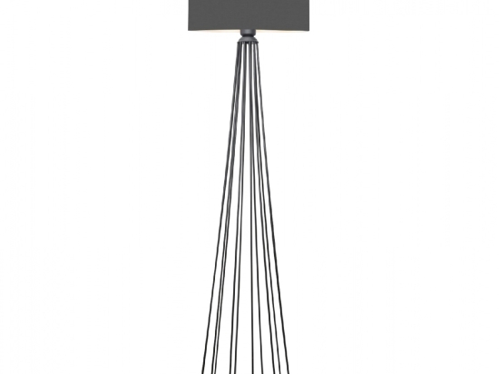 ΦΩΤΙΣΤΙΚΟ ΔΑΠΕΔΟΥ ΜΕΤΑΛΛΙΚΟ ΓΚΡΙ HM7581.01 Φ38x144 εκ.