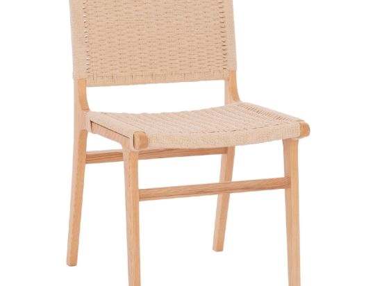 ΚΑΡΕΚΛΑ IGNACIO RUBBERWOOD ΣΧΟΙΝΙ ΦΥΣΙΚΟ HM9330.01 50X60X87Υεκ.