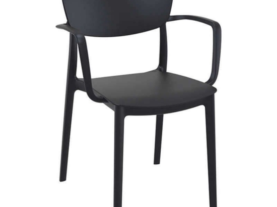 Πολυθρόνα Liza Black 54X53X82εκ. Siesta 20.0410