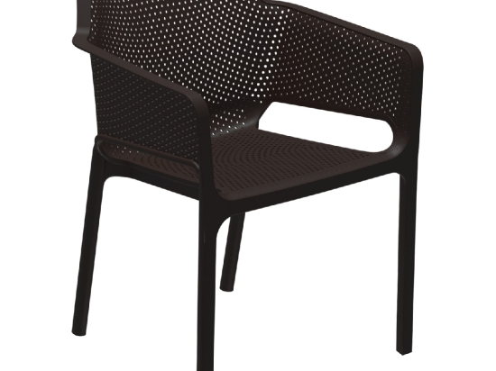 ΠΟΛΥΘΡΟΝΑ ΠΟΛΥΠΡΟΠΥΛΕΝΙΟΥ JOHN HM5929.03 ΚΑΦΕ 58,5x60x79,5Yεκ.