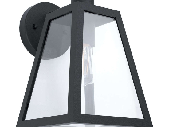 Φωτιστικό Τοίχου Black Mirandola 98719 Eglo