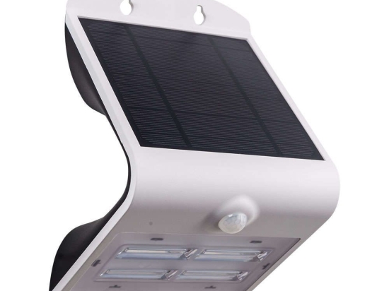 Φωτιστικό Τοίχου Ηλιακό Mε Αισθητήρα White Lamozzo 98757 Eglo