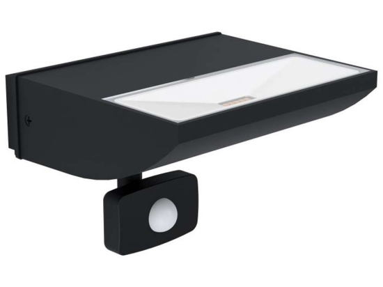 Φωτιστικό Τοίχου - Απλίκα 99579 Sorronaro Led Με Αισθητήρα Black Eglo