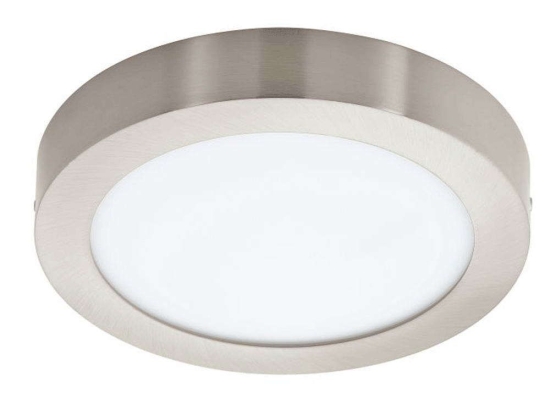 Φωτιστικό Οροφής-Πλαφονιέρα Fueva-Z 900114 21x2,8cm Dimmable Led 16,5W Satin Nickel Eglo Ατσάλι,Πλαστικό