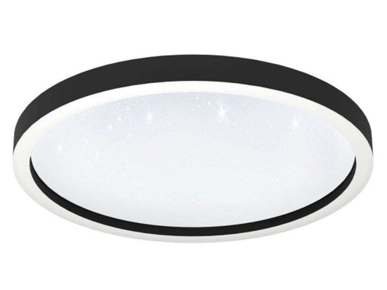 Φωτιστικό Οροφής-Πλαφονιέρα Montemorelos-Z 900412 57x7cm Dimmable Led 34,5W Black Eglo