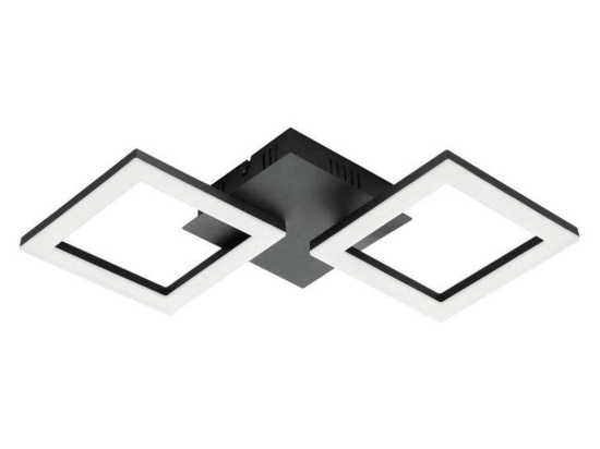 Φωτιστικό Οροφής-Πλαφονιέρα Paranday-Z 900315 47x22,5x6cm Dimmable Led 15,5W Black Eglo