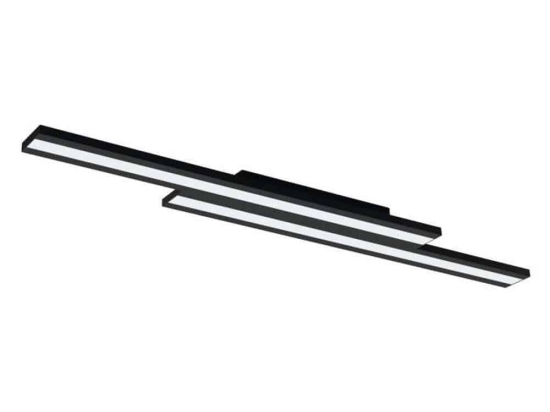 Φωτιστικό Οροφής-Πλαφονιέρα Saliteras-Z 900024 116x16x5cm 2xLed 10,2W Black Eglo
