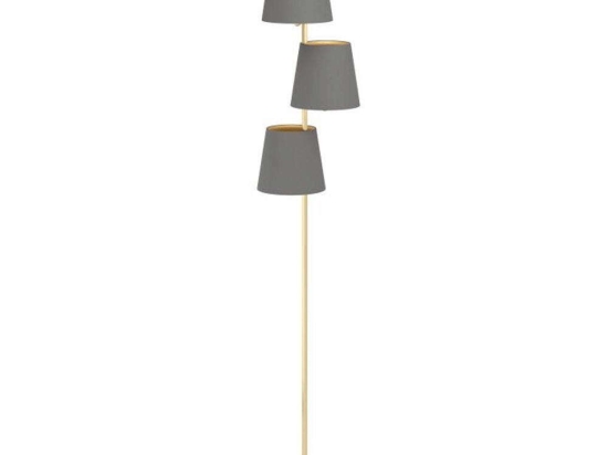 Φωτιστικό Δαπέδου Almeida-2 99612 32x167cm 3xE27 40W Cappuccino-Gold Eglo