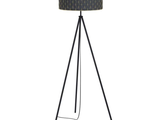 Φωτιστικό Δαπέδου Marasales 99527 45x149cm 1xE27 40W Black-Gold Eglo