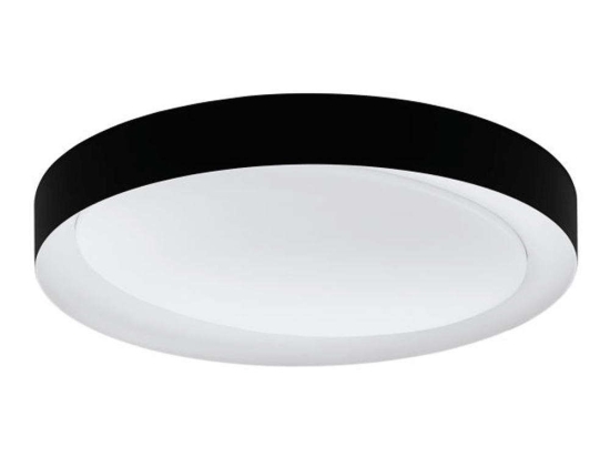 Φωτιστικό Οροφής-Πλαφονιέρα Laurito 99783 49x7cm Led 24W Black Eglo