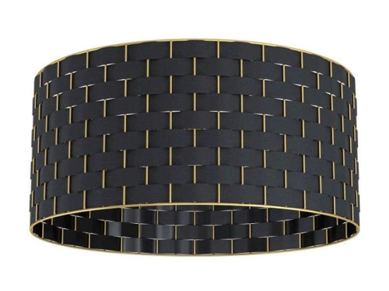 Φωτιστικό Οροφής-Πλαφονιέρα Marasales 99523 48x25cm 1xE27 40W Black-Gold Eglo