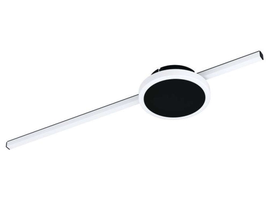 Φωτιστικό Οροφής-Πλαφονιέρα Sarginto 99608 59x14x4,5cm Led 6,3W Black-White Eglo