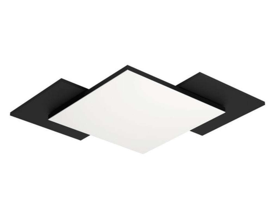 Φωτιστικό Οροφής-Πλαφονιέρα Tamuria 99656 43,5x43,5x7cm Led 21W Black-White Eglo