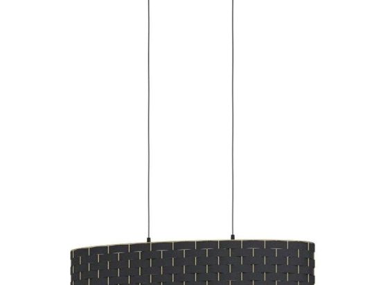 Φωτιστικό Οροφής-Ράγα Marasales 99613 78x22x110cm 2xE27 40W Black-Gold Eglo