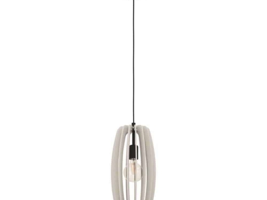 Φωτιστικό Οροφής Bajazzara 900502 26x110cm 1xE27 40W Grey Eglo