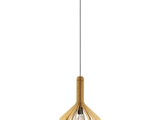 Φωτιστικό Οροφής Velasco 900152 38x110cm 1xE27 40W Natural Eglo