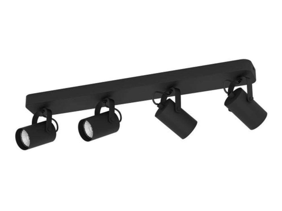 Φωτιστικό Οροφής Σποτ Sorego 900333 58x10x12cm 4xGU10 3W Black Eglo