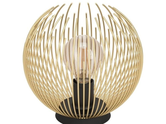 Φωτιστικό Επιτραπέζιο Venezuela 900168 23,5x22,5cm 1xE27 Black-Gold Eglo