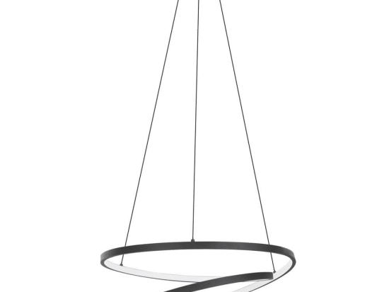 Φωτιστικό Οροφής Ruotale 900472 55x150cm Led Black Eglo