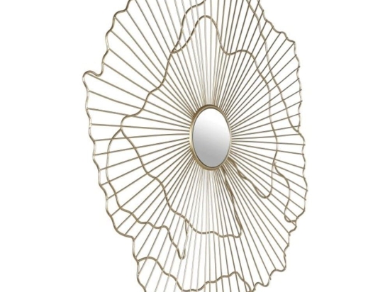 Καθρέπτης Esashi 425032 61,5x65cm Gold Eglo