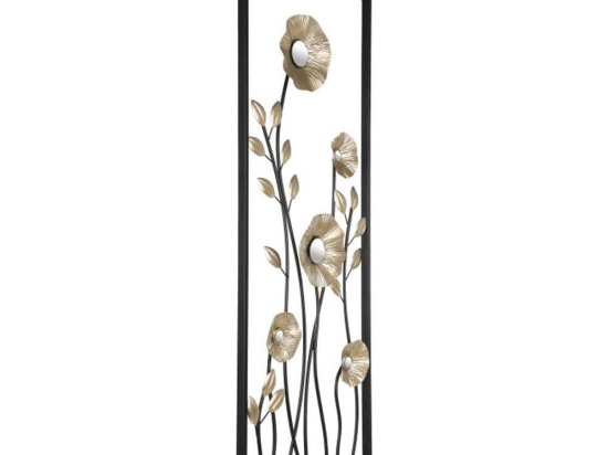 Διακοσμητικό Τοίχου Numazu 426015 38,5x5x100cm Black-Gold Eglo Ατσάλι