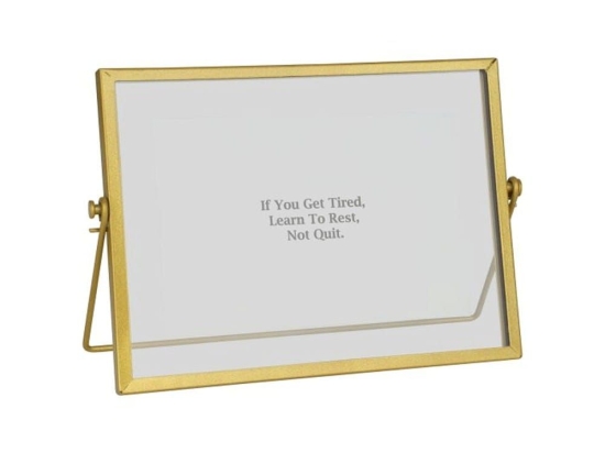 Κορνίζα Renabie 423065 15,5x20,5cm Gold Eglo Μέταλλο,Γυαλί