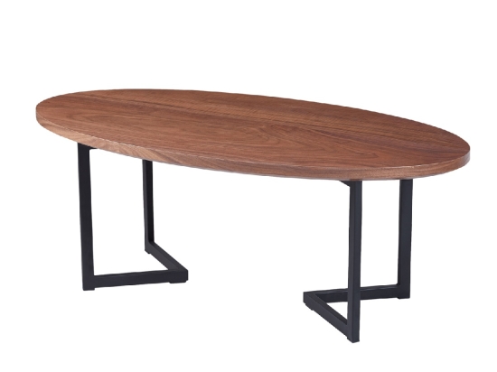 ΤΡΑΠΕΖΙ ΣΑΛΟΝΙΟΥ HM9468.02 MDF ME ΚΑΠΛΑΜΑ ΑΠΟ ΞΥΛΟ ΦΡΑΞΟΥ 120x60x45,5Yεκ.
