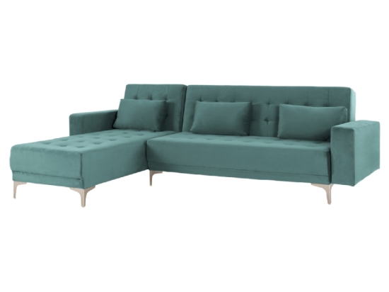 ΚΑΝΑΠΕΣ ΚΡΕΒΑΤΙ ΓΩΝΙΑ ΑΝΑΣΤΡΕΨΙΜΗ ELIZA HM3145.04 ΣΕ ΒΕΡΑΜΑΝ ΒΕΛΟΥΔΟ 245x160x80Υεκ.
