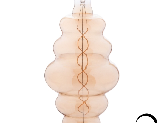 ΛΑΜΠΤΗΡΑΣ LED FILAMENT 8W E27 3000K GOLD COLOR DIMMABLE  HM4056.02