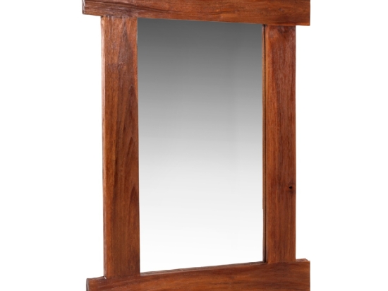 ΚΑΘΡΕΠΤΗΣ ΤΟΙΧΟΥ HM4303 ΑΝΑΚΥΚΛΩΜΕΝΟ TEAK ΣΕ ΦΥΣΙΚΟ 70x100Υεκ.