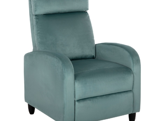 ΠΟΛΥΘΡΟΝΑ RELAX HIBER HM9782.07 ΦΥΣΤΙΚΙ ΒΕΛΟΥΔΟ 67,5x90x104Υ εκ.
