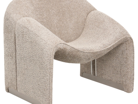 ΠΟΛΥΘΡΟΝΑ SPINER HM9599.08 ΜΠΕΖ ΜΠΟΥΚΛΕ ΥΦΑΣΜΑ 81x64x74Υεκ.