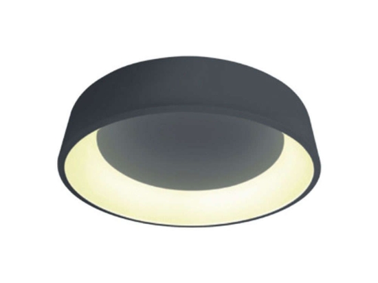 Φωτιστικό Οροφής - Πλαφονιέρα Led Anthracite VK/04130CE/AN/W VKLed Αλουμίνιο