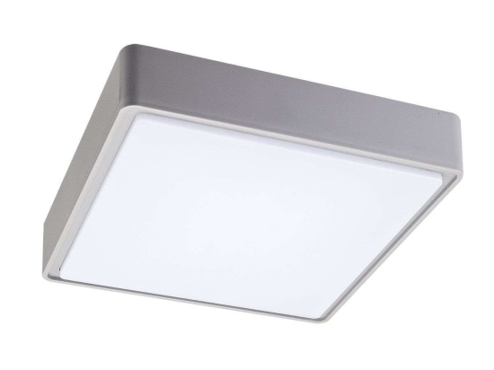 Φωτιστικό Οροφής - Πλαφονιέρα Led Grey VK/02065/G/C VKLed Πλαστικό