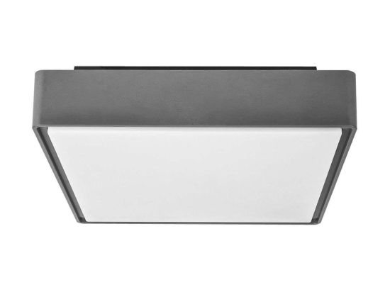 Φωτιστικό Οροφής - Πλαφονιέρα Led Grey VK/02066/G/C VKLed Πλαστικό