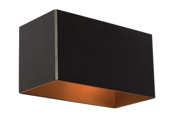 Φωτιστικό Τοίχου - Απλίκα Black-Gold VK/03127WA/BGD VKLed Αλουμίνιο