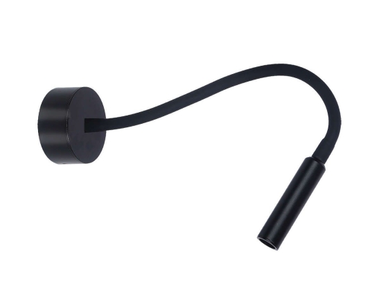 Φωτιστικό Τοίχου-Απλίκα Σπιράλ Led Black VK/04110NS/B/W VKLed Αλουμίνιο