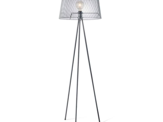 Φωτιστικό Δαπέδου Φ55 Dark Grey VK/03169 VKLed Μέταλλο