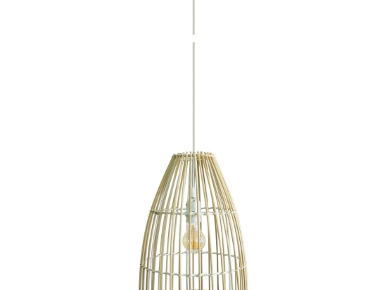 Φωτιστικό Οροφής Φ30x40 Natural VK/03126PE/30 VKLed Bamboo