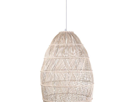Φωτιστικό Οροφής Φ70x100 Beige VK/03124PE/70/BMB VKLed Bamboo
