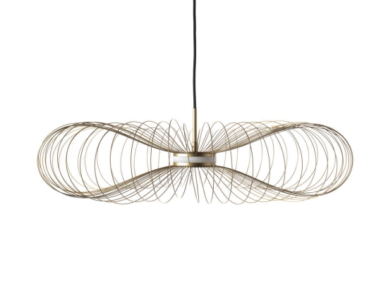 Φωτιστικό Οροφής Led D610x40mm Gold VK/04254PE/GD/WW VKLed Μέταλλο