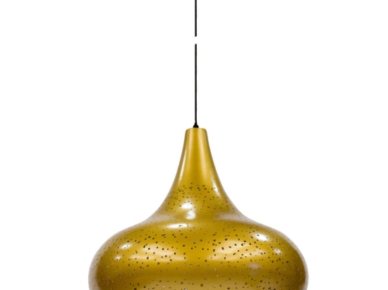 Φωτιστικό Οροφής Φ35x23 Gold VK/03122PE/GD VKLed Μέταλλο