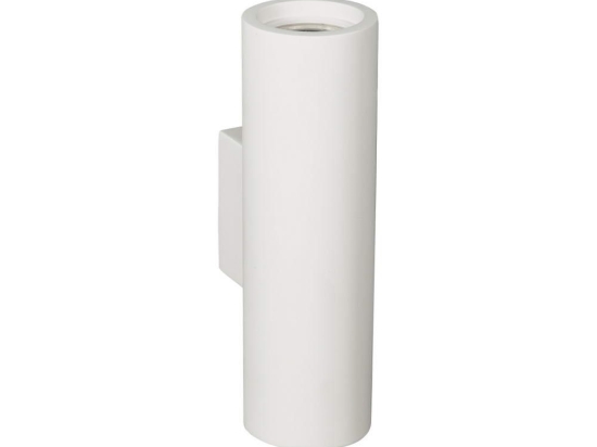 Φωτιστικό Τοίχου - Απλίκα GU10x2 White VK/09018 VKLed Γύψος