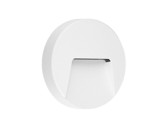 Φωτιστικό Τοίχου-Απλίκα Led White d135x32mm VK/02144/W/W VKLed