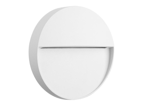Φωτιστικό Τοίχου-Απλίκα Led White d110x26mm  VK/02148/W/W VKLed