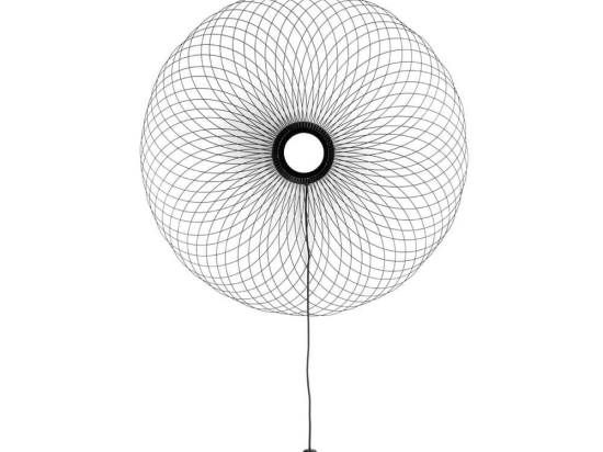 Φωτιστικό Τοίχου Led Black D610x40mm or D740x165mm  VK/04255WA/B/WW VKLed